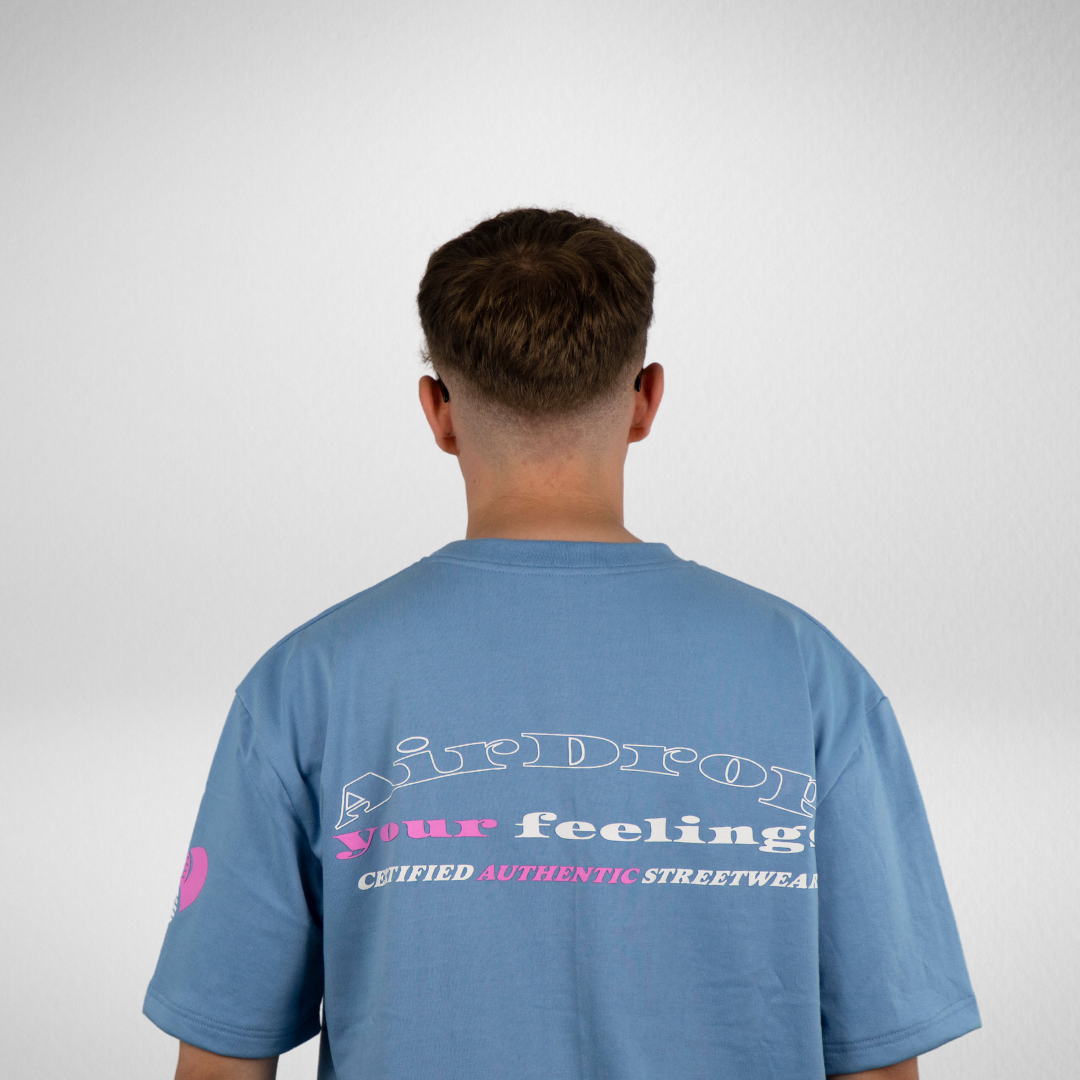 Heavy TEE Candy Cotton Blue