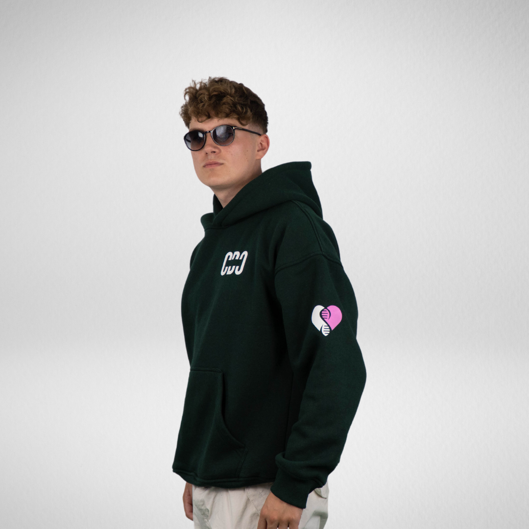 Heavy Hoodie Forest Green