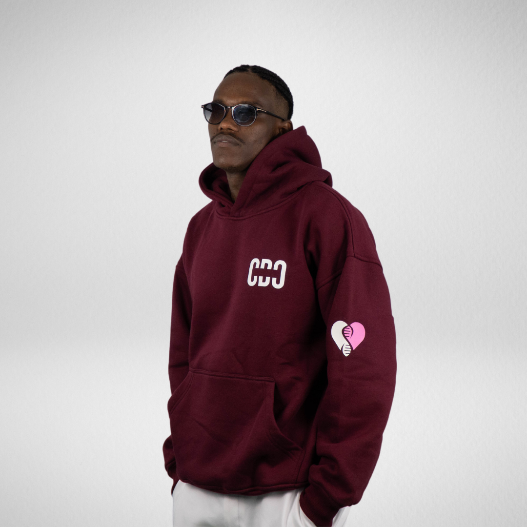 Heavy Hoodie Børdon Red