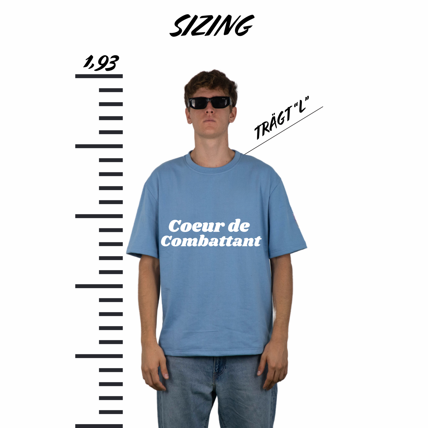 Heavy TEE Candy Cotton Blue