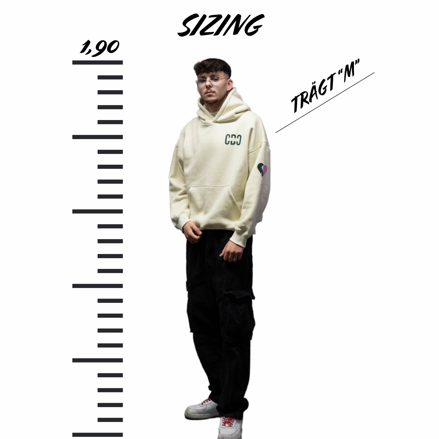 Heavy Hoodie Vanil White