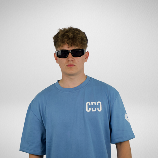 Heavy TEE Candy Cotton Blue