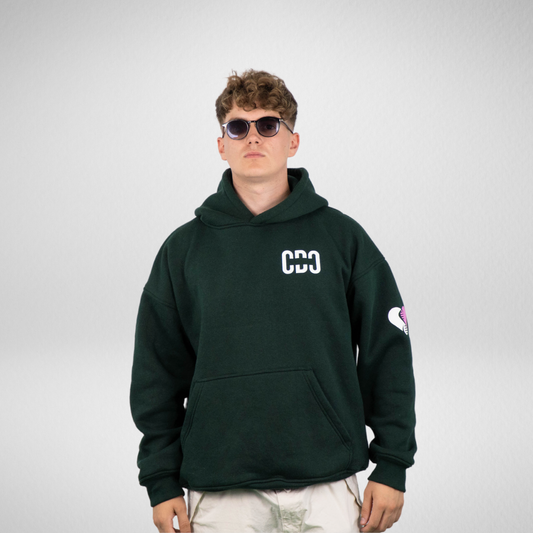 Heavy Hoodie Forest Green