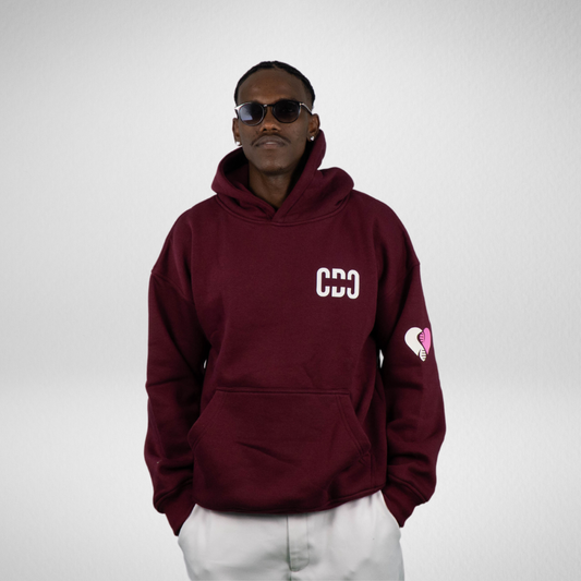 Heavy Hoodie Børdon Red