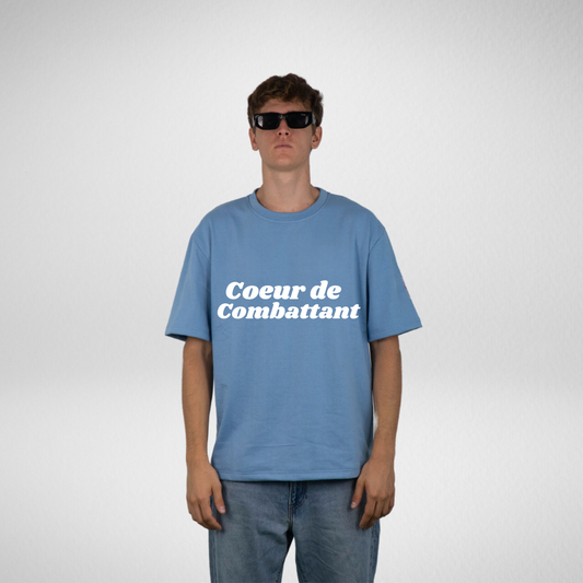 Heavy TEE Candy Cotton Blue